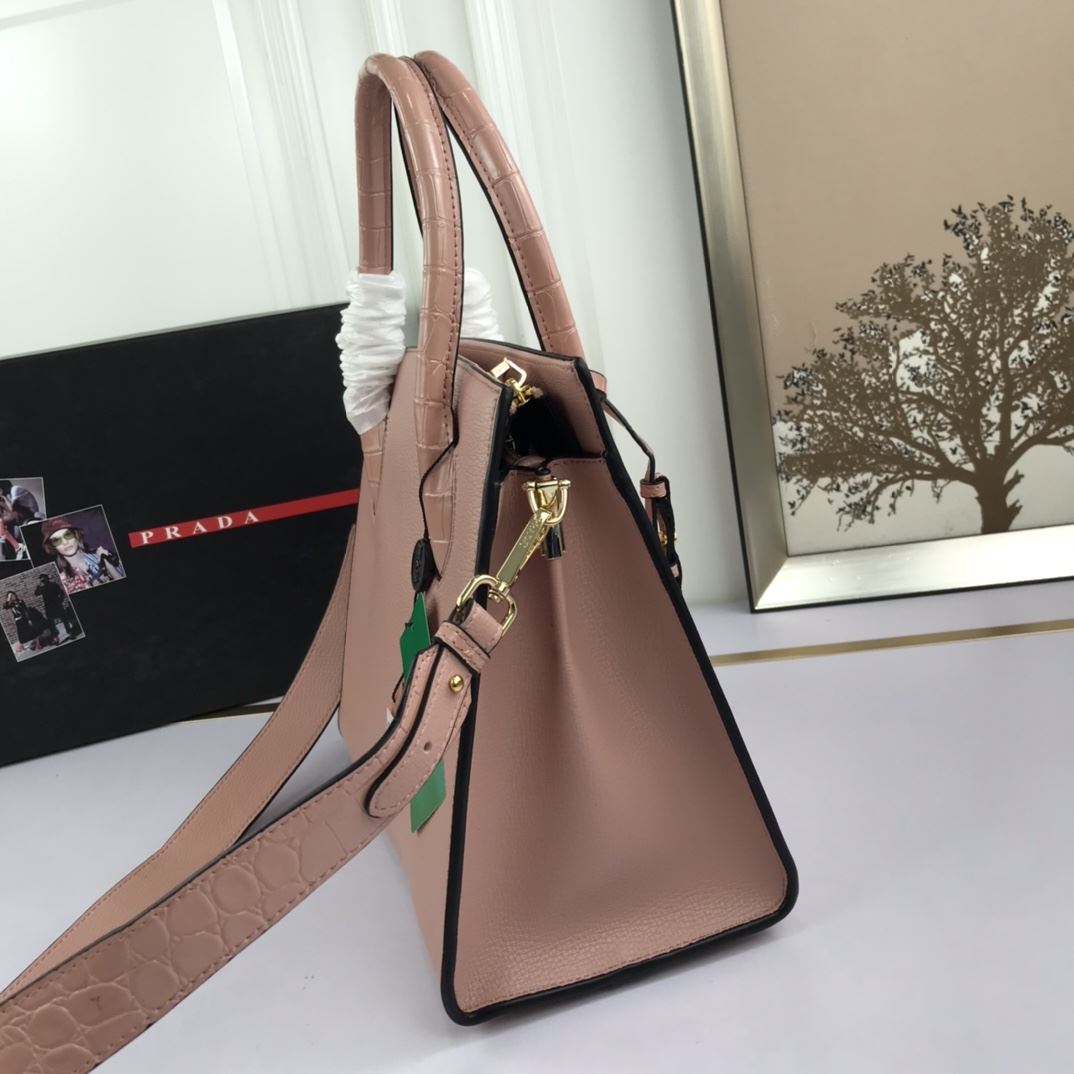 Pra*a top handle bags